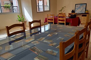 Das Büro von Lahoucine